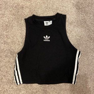 🖤 ADDIDAS CROP TOP TANK Medium 🖤